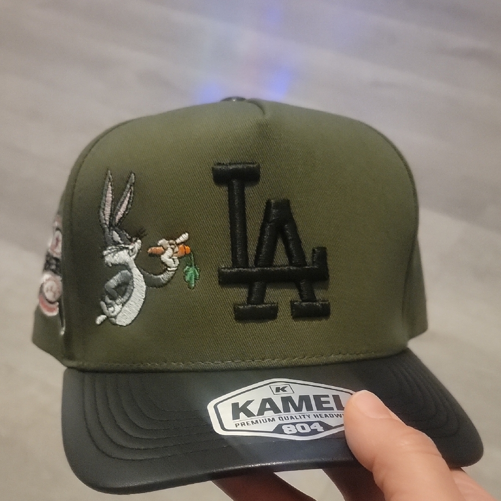 MensGreen and Black  And Green Cap